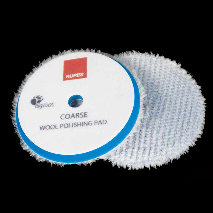 RUPES Gear Driven Blue Wool Polishing Pad (Coarse) from Bartons
