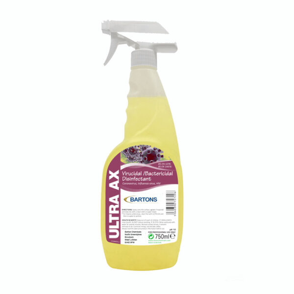 Ultra AX Virucidal / Bactericidal Disinfectant